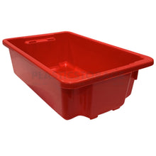 Load image into Gallery viewer, 32L Stack And Nest Crate Base Red