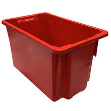 Load image into Gallery viewer, 68L Stack And Nest Crate Base Red